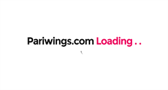 Desktop Screenshot of pariwings.com